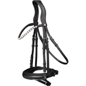 Waldhausen Bridon X-Line Beauty Anglais Combiné Noir Waldhausen Bridon X-Line Beauty Anglais Combiné Noir