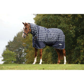 Saxon Couverture Defiant 600D Combo Neck Heavy 300g Navy Plaid Saxon Couverture Defiant 600D Combo Neck Heavy 300g Navy Plaid