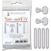 Waldhausen Fermeture de Sécurité Safe-Gum Gris Argent Waldhausen Fermeture de Sécurité Safe-Gum Gris Argent