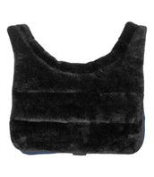 Waldhausen Protection de Poitrail Bleu/Noir Waldhausen Protection de Poitrail Bleu/Noir