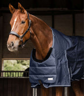 Waldhausen Protection de Poitrail Bleu/Noir Waldhausen Protection de Poitrail Bleu/Noir