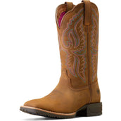 Ariat Bottes Western Hybrid Ranchwork Femme Distressed Tan Ariat Bottes Western Hybrid Ranchwork Femme Distressed Tan