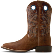 Ariat Bottes Western Sport Sidebet Hommes Dark Tan Ariat Bottes Western Sport Sidebet Hommes Dark Tan