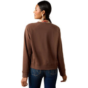 Ariat Pull Essential Crew Femme Chicory Coffee Ariat Pull Essential Crew Femme Chicory Coffee