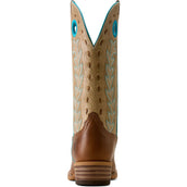 Ariat Bottes Western Lucera NcToe Femme Wheat Brown/Soft Parchment Ariat Bottes Western Lucera NcToe Femme Wheat Brown/Soft Parchment