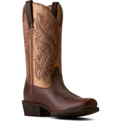 Ariat Bottes Western Round Up NcToe Femme Espresso Ariat Bottes Western Round Up NcToe Femme Espresso