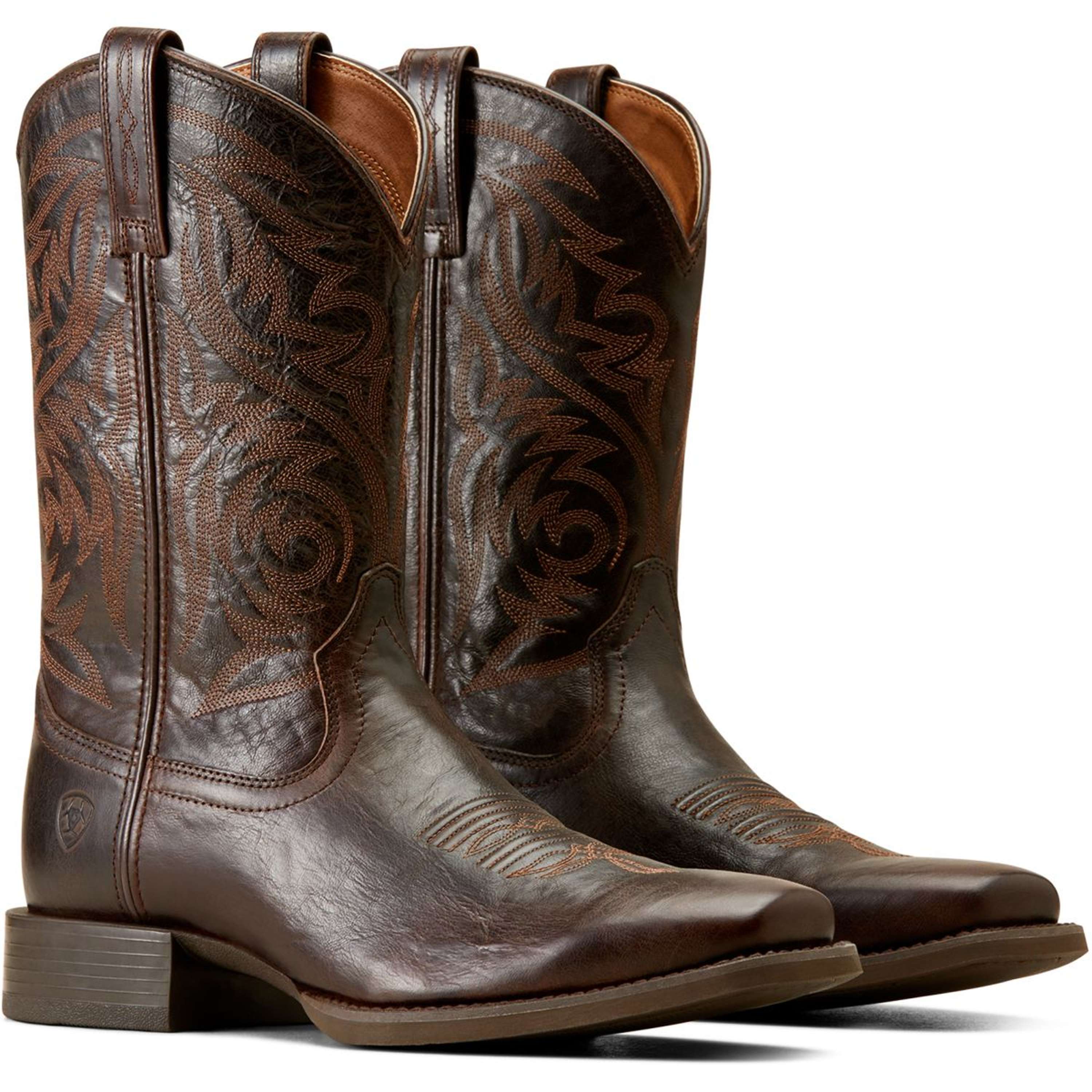 ARIAT Bottes Western Mesteno pour homme, Marron Marron ARIAT Bottes Western Mesteno pour homme, Marron Marron