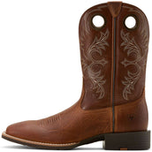 Ariat Bottes Western Sport Rodeo Hommes Aged Tan/Luna Ariat Bottes Western Sport Rodeo Hommes Aged Tan/Luna