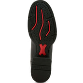 Ariat Bottes Western Round Up Stretchfit Femme Black Deertan/Garnet Emboss Ariat Bottes Western Round Up Stretchfit Femme Black Deertan/Garnet Emboss