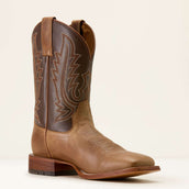 Ariat Bottes Western County Roads Hommes Wheat Tan/Santa Fe Brown Ariat Bottes Western County Roads Hommes Wheat Tan/Santa Fe Brown