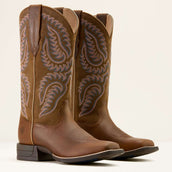 Ariat Bottes Western Cattle Caite Femme Distressed Brown/Adobe Clay Ariat Bottes Western Cattle Caite Femme Distressed Brown/Adobe Clay