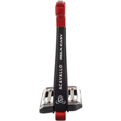 Acavallo Étriers REL-X Easy Rouge/Noir Acavallo Étriers REL-X Easy Rouge/Noir