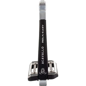Acavallo Étriers REL-X Easy Aluminium/Zwart Acavallo Étriers REL-X Easy Aluminium/Zwart