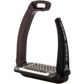 Acavallo Étriers REL-X Easy Marron/Noir Acavallo Étriers REL-X Easy Marron/Noir
