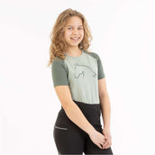 BR T-Shirt Eevolv Ishaura Slate Gris BR T-Shirt Eevolv Ishaura Slate Gris