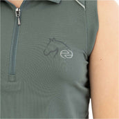 BR Polo Eevolv Ilona Sans Manche Balsam Green BR Polo Eevolv Ilona Sans Manche Balsam Green