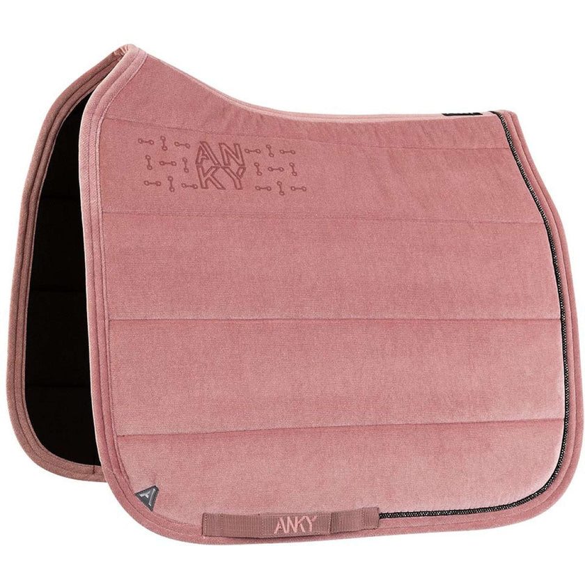 ANKY Tapis de Selle AW25 Velvet Dressage Bridal Rose ANKY Tapis de Selle AW25 Velvet Dressage Bridal Rose