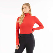 ANKY Chemise AW25 Mockneck Equestrian Red ANKY Chemise AW25 Mockneck Equestrian Red