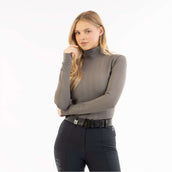 ANKY Chemise AW25 Mockneck Argent ANKY Chemise AW25 Mockneck Argent