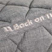 Back on Track Tapis de Selle Haze de Saut Gris Back on Track Tapis de Selle Haze de Saut Gris