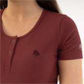 BR T-Shirt Klaasje New Maroon BR T-Shirt Klaasje New Maroon