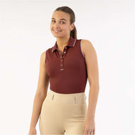 BR Polo Kiki Sans Manche New Maroon BR Polo Kiki Sans Manche New Maroon