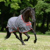 Bucas Irish Turnout 150g Gris/Rouge Bucas Irish Turnout 150g Gris/Rouge