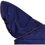 Bucas Therapy Turnout Neck Bleu Marine/Orange Bucas Therapy Turnout Neck Bleu Marine/Orange