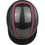 Casco Bombe Elite Carbon Burgundy Casco Bombe Elite Carbon Burgundy