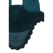 Cavallo Bonnet Anti-Mouches CavalPerla Dark Peacock Cavallo Bonnet Anti-Mouches CavalPerla Dark Peacock
