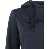 Cavallo Pull col Hoodie CavalMelba Bleu Foncé Cavallo Pull col Hoodie CavalMelba Bleu Foncé
