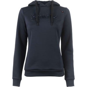 Cavallo Pull col Hoodie CavalMelba Bleu Foncé Cavallo Pull col Hoodie CavalMelba Bleu Foncé