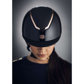 Charles Owen Bombe Kylo Sparkly MIPS Black Gloss/Rose Gold Charles Owen Bombe Kylo Sparkly MIPS Black Gloss/Rose Gold