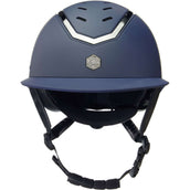 Charles Owen Bombe Kylo Wide Peak Navy Matte/Pewter Charles Owen Bombe Kylo Wide Peak Navy Matte/Pewter