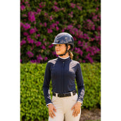 Charles Owen Bombe Kylo Sparkly Navy Gloss/Pewter Charles Owen Bombe Kylo Sparkly Navy Gloss/Pewter