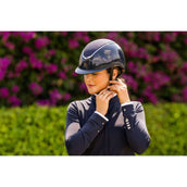 Charles Owen Bombe Kylo Sparkly MIPS Navy Gloss/Pewter Charles Owen Bombe Kylo Sparkly MIPS Navy Gloss/Pewter