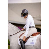 Charles Owen Bombe Kylo Sparkly Wide Peak Black Gloss/Rose Gold Charles Owen Bombe Kylo Sparkly Wide Peak Black Gloss/Rose Gold