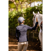 Charles Owen Bombe Kylo visière standard MIPS Navy Matte/Pewter Charles Owen Bombe Kylo visière standard MIPS Navy Matte/Pewter