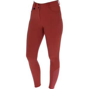 Covalliero Pantalon d'Équitation AW25 Full Grip Rouille Covalliero Pantalon d'Équitation AW25 Full Grip Rouille