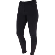 Covalliero Pantalon d'Équitation AW25 Leather Full Grip Noir Covalliero Pantalon d'Équitation AW25 Leather Full Grip Noir