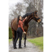 Covalliero Pantalon d'Équitation AW25 Leather Full Grip Noir Covalliero Pantalon d'Équitation AW25 Leather Full Grip Noir