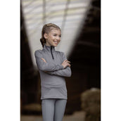 Covalliero Chemise AW25 Kids Longues Manches Steel Grey Covalliero Chemise AW25 Kids Longues Manches Steel Grey