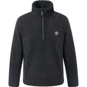 Covalliero Pull Teddy AW26 Noir Covalliero Pull Teddy AW26 Noir