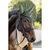 Covalliero Bonnet Anti-Mouches Soundless AW26 Forest Green Covalliero Bonnet Anti-Mouches Soundless AW26 Forest Green