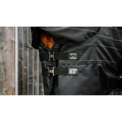 EQUITHÈME Couverture Imperméable TYREX Lumin 600D 0g Noir EQUITHÈME Couverture Imperméable TYREX Lumin 600D 0g Noir