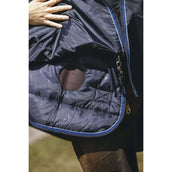 EQUITHÈME Couverture d'Extérieur Classic 1200D High Neck 200g Marin EQUITHÈME Couverture d'Extérieur Classic 1200D High Neck 200g Marin