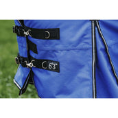 EQUITHÈME Couverture d'Extérieur Tyrex 1200D 100g Aisance Combo Bleu Royal EQUITHÈME Couverture d'Extérieur Tyrex 1200D 100g Aisance Combo Bleu Royal