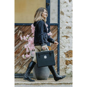 EQUITHÈME Caisse de Pansage Je T'aime Noir EQUITHÈME Caisse de Pansage Je T'aime Noir