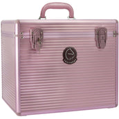 EQUITHÈME Caisse de Pansage Je T'aime Rose/Burgundy EQUITHÈME Caisse de Pansage Je T'aime Rose/Burgundy