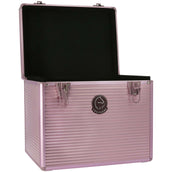 EQUITHÈME Caisse de Pansage Je T'aime Rose/Burgundy EQUITHÈME Caisse de Pansage Je T'aime Rose/Burgundy